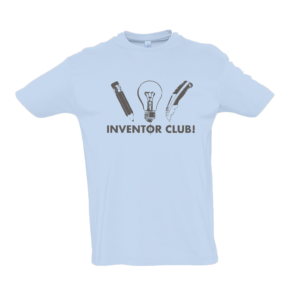 Sky Blue Inventor Club Tshirt