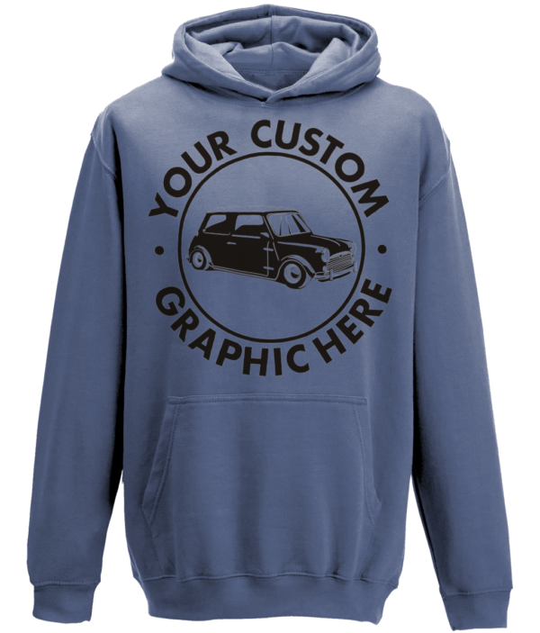 Airforce blue custom hoody