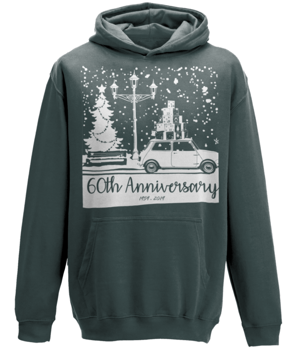Anniversary Christmas hoodie - Charcoal