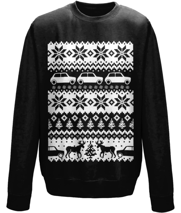 2017 Skandi Mini christmas jumper - black