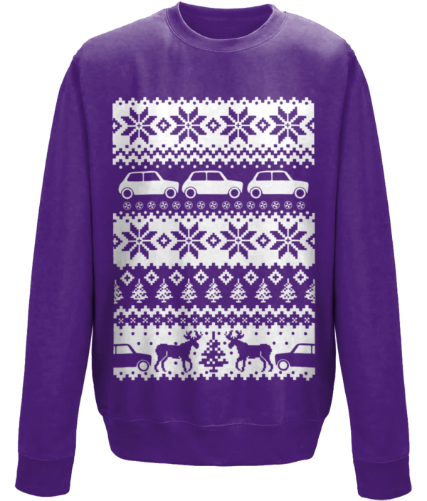 2017 Skandi Mini christmas jumper - purple