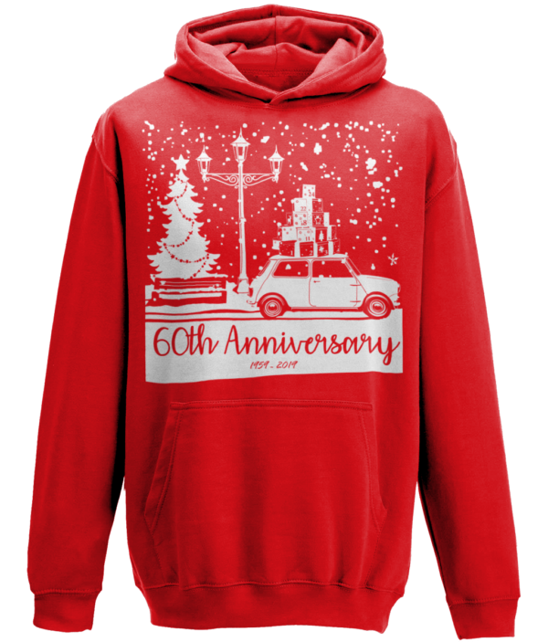 2019 anni hoodie graphic - Red